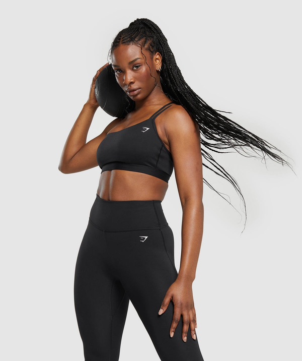 One Shoulder Sports Bra