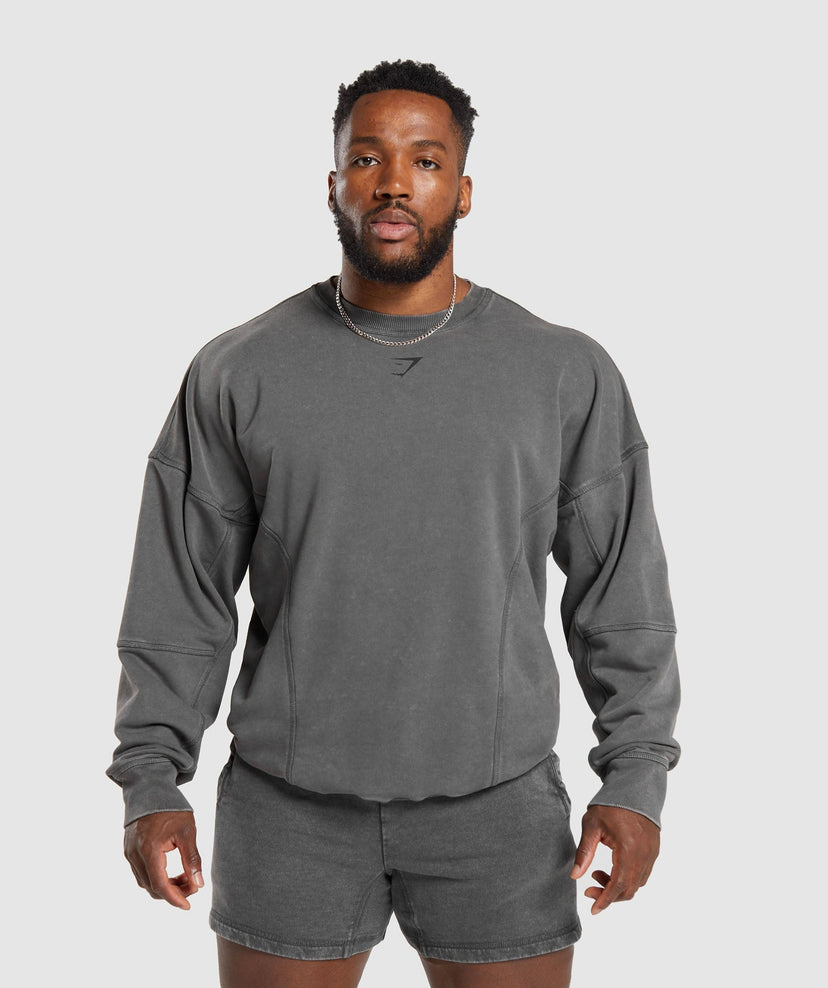 Heritage Washed Crew