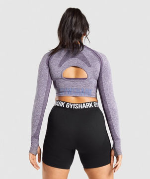 Flex Long Sleeve crop Top