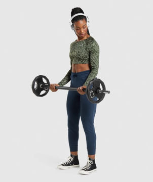 Training Long Sleeve Crop Top