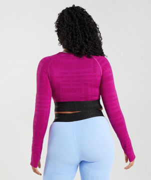 Vision Long Sleeve Crop Top