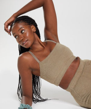 whitney Eyelash Knit Bandeau