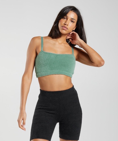 whitney Eyelash Knit Bandeau
