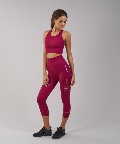 Energy Seamless Cropped  Legging