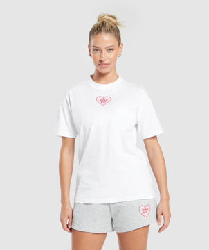 Love Hearts Oversized T-SHIRT