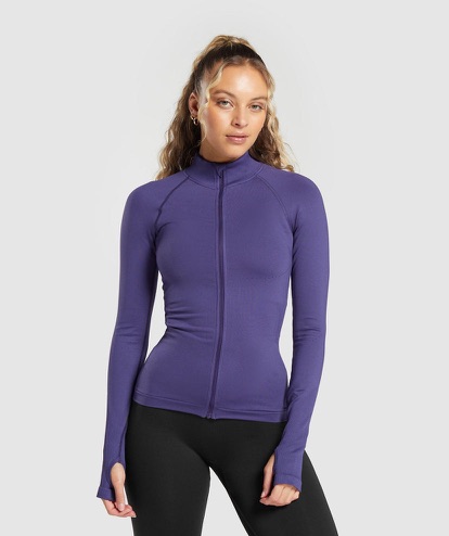 Sweat Seamless ZipUp Jacket