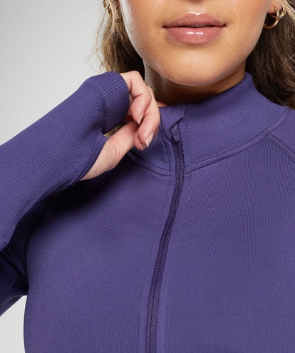 Sweat Seamless ZipUp Jacket
