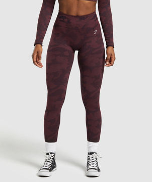 Adapt Camo Seamless Ribbed Leggings