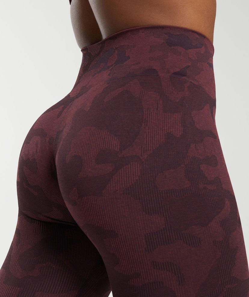 Adapt Camo Seamless Ribbed Leggings