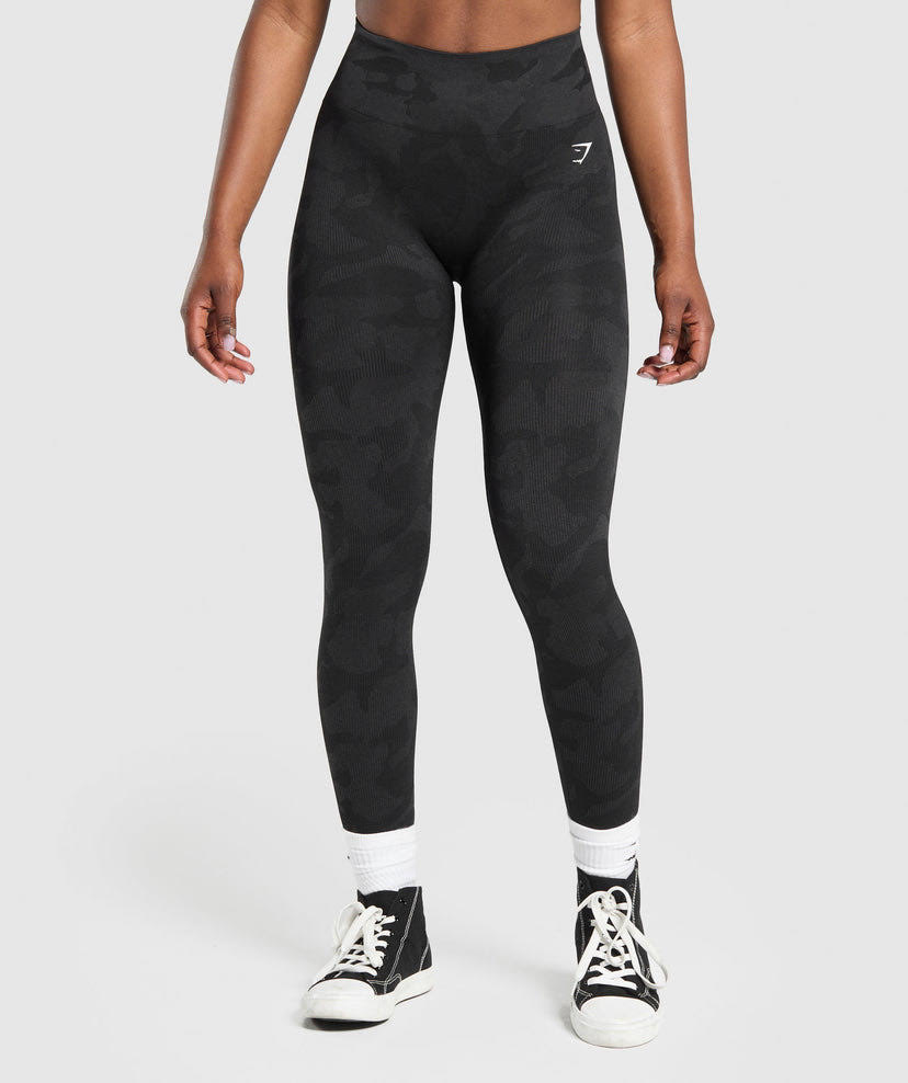 Adapt Camo Seamless Ribbed Leggings