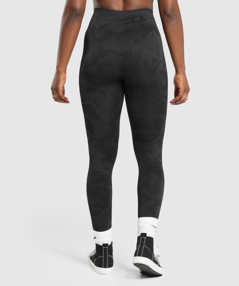 Adapt Camo Seamless Ribbed Leggings
