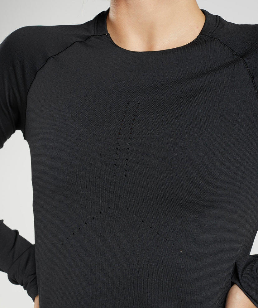Sweat Seamless Long Sleeve Top
