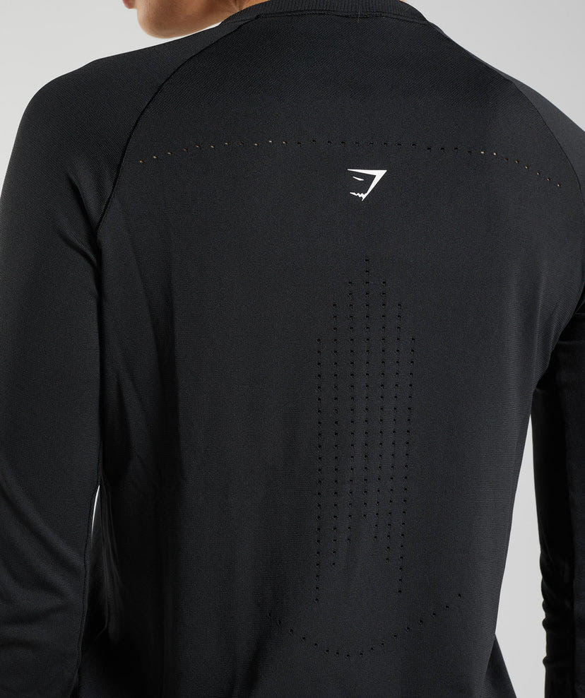 Sweat Seamless Long Sleeve Top