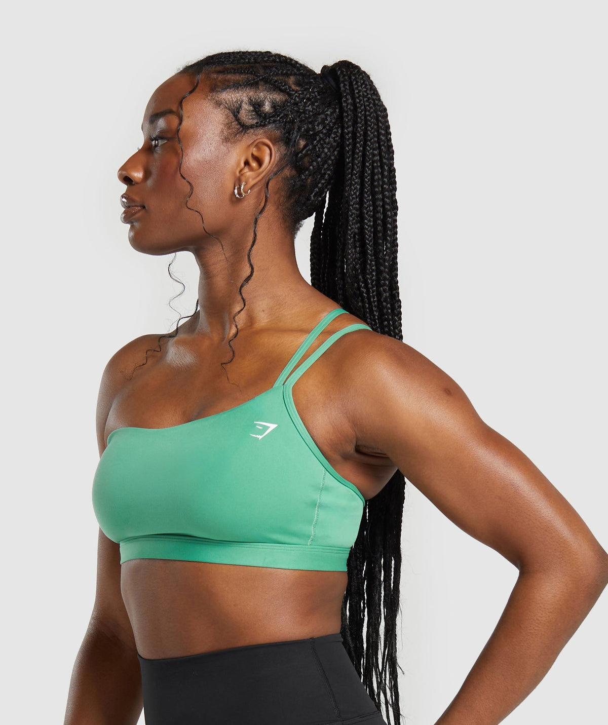 One Shoulder Sports Bra