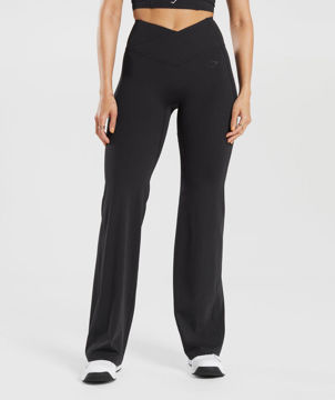 Crossover Regulared Flared Leggings
