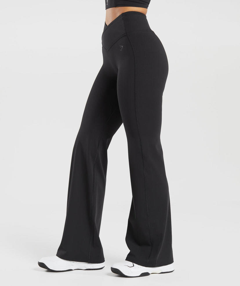 Crossover Regulared Flared Leggings