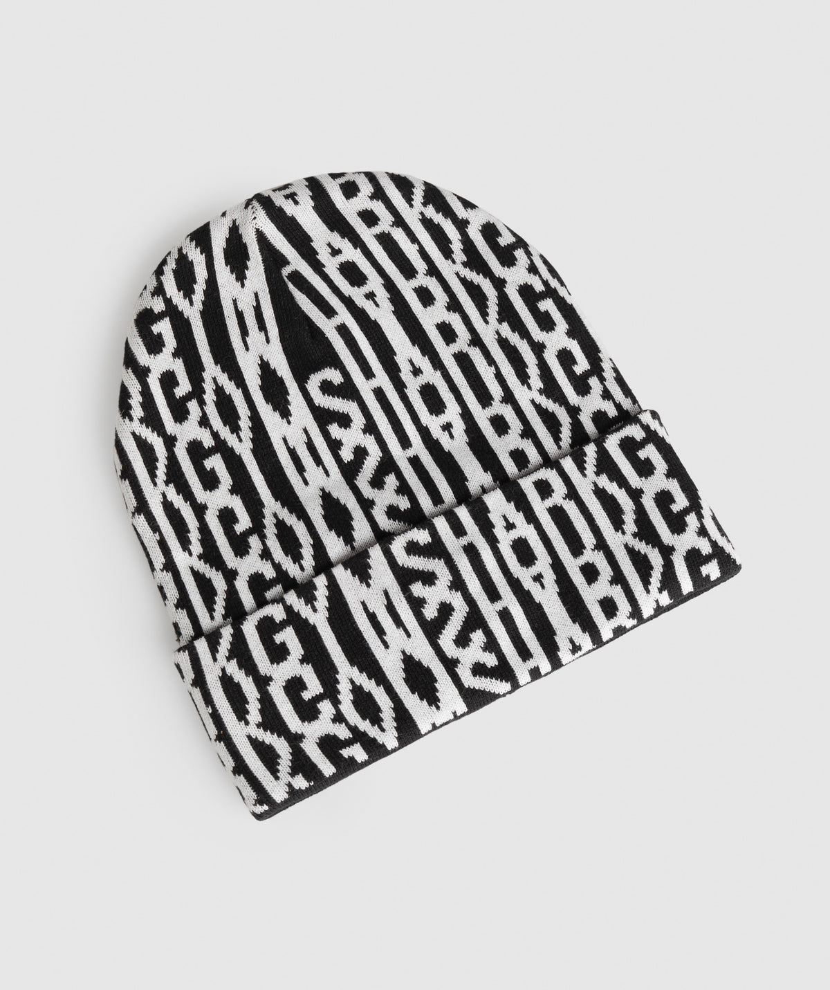 REVERSE JACQUARD BEANIE