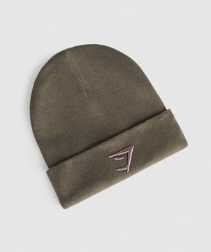 REVERSE JACQUARD BEANIE