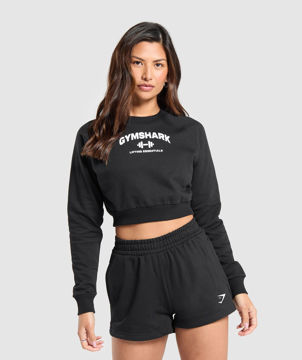 TEAM GS CROPPED SWEATSHIRT
