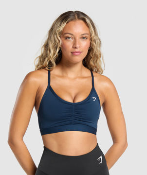 RUCHED SPORTS BRA