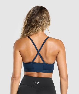 RUCHED SPORTS BRA