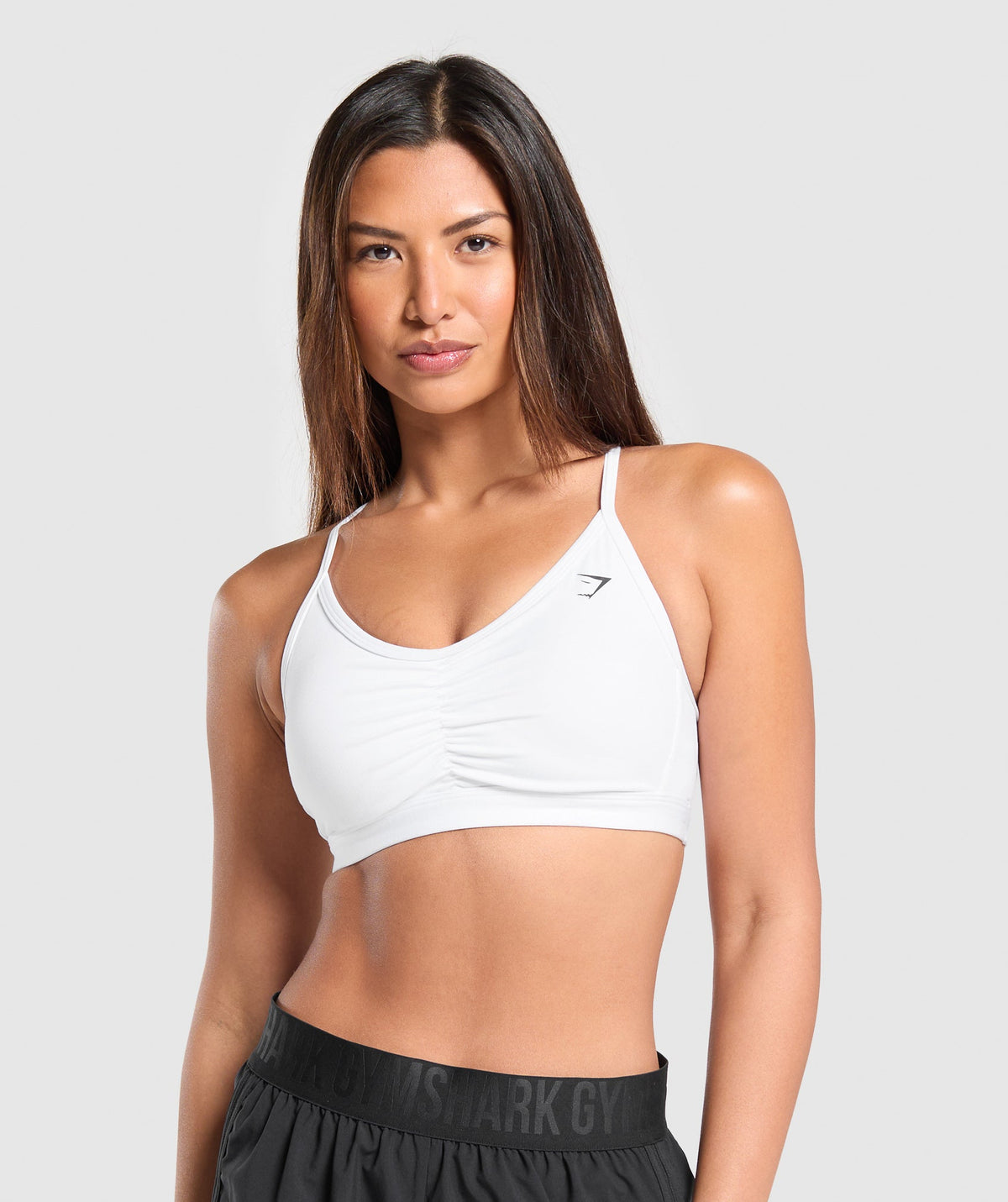 RUCHED SPORTS BRA
