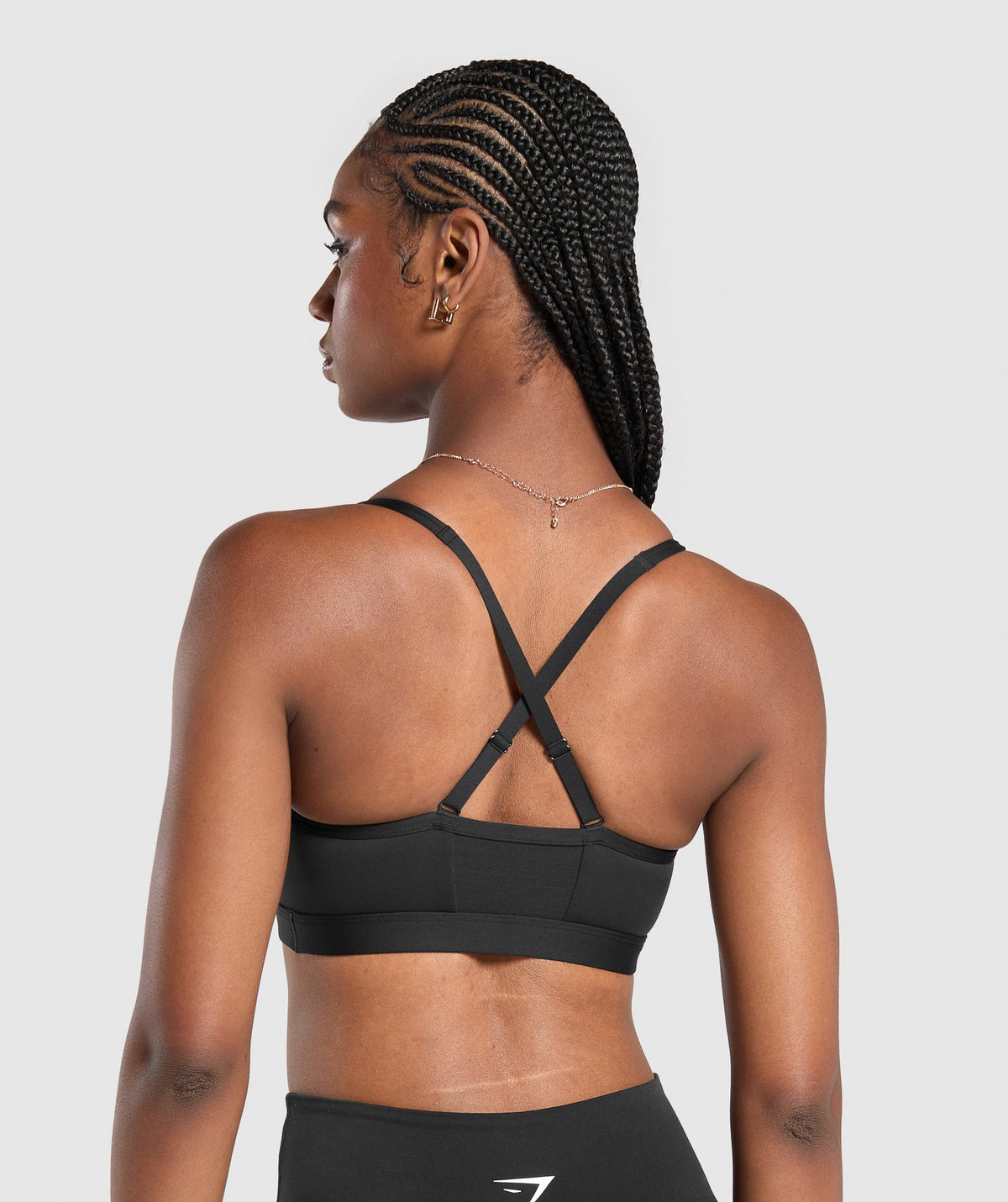 RUCHED SPORTS BRA