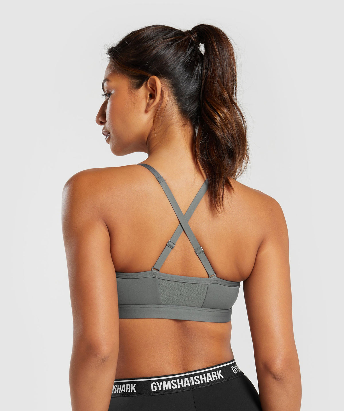 RUCHED SPORTS BRA