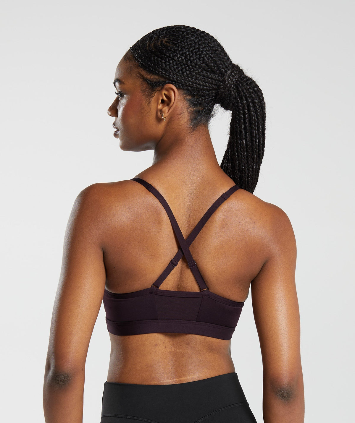 RUCHED SPORTS BRA