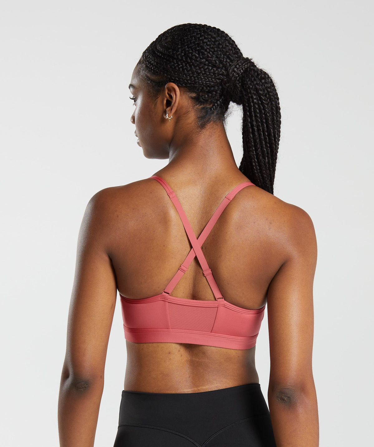 RUCHED SPORTS BRA
