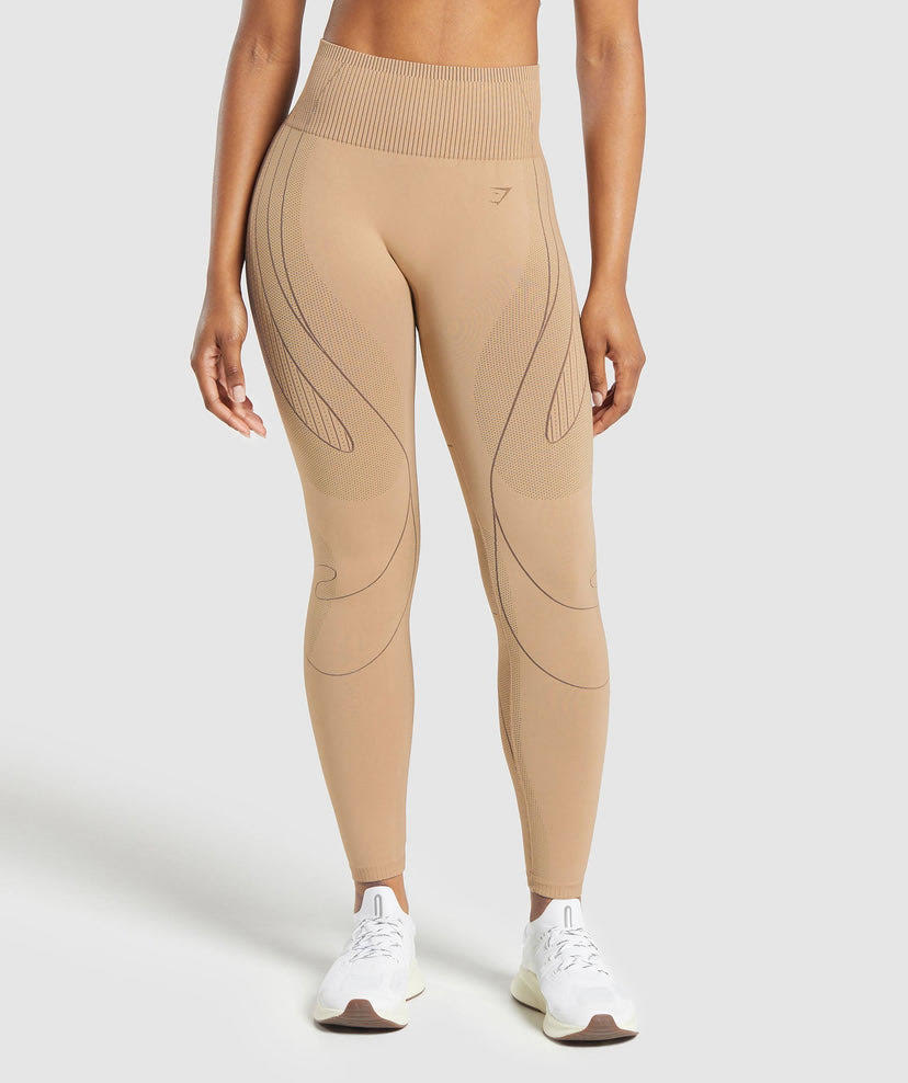 Contour Heart Seamless Leggings