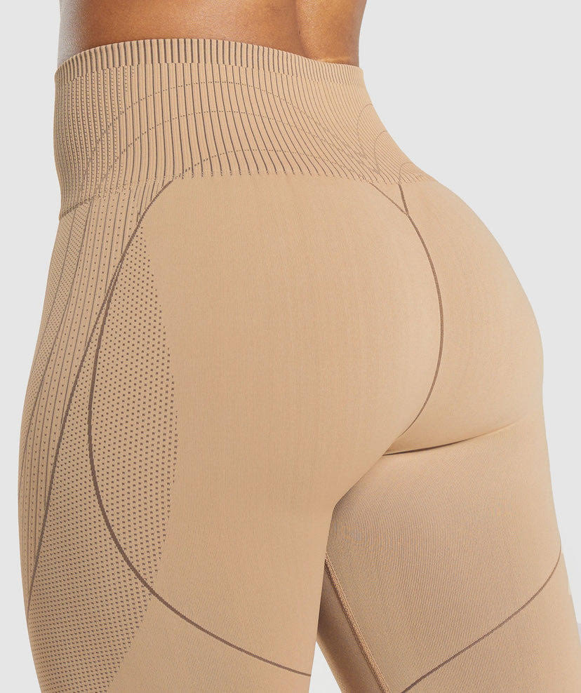 Contour Heart Seamless Leggings