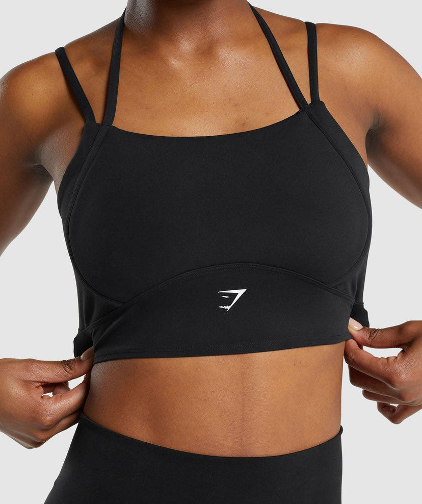 Halterneck Crop Cami Tank