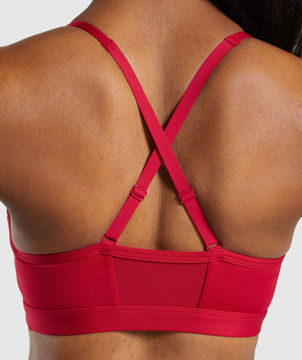 RUCHED SPORTS BRA