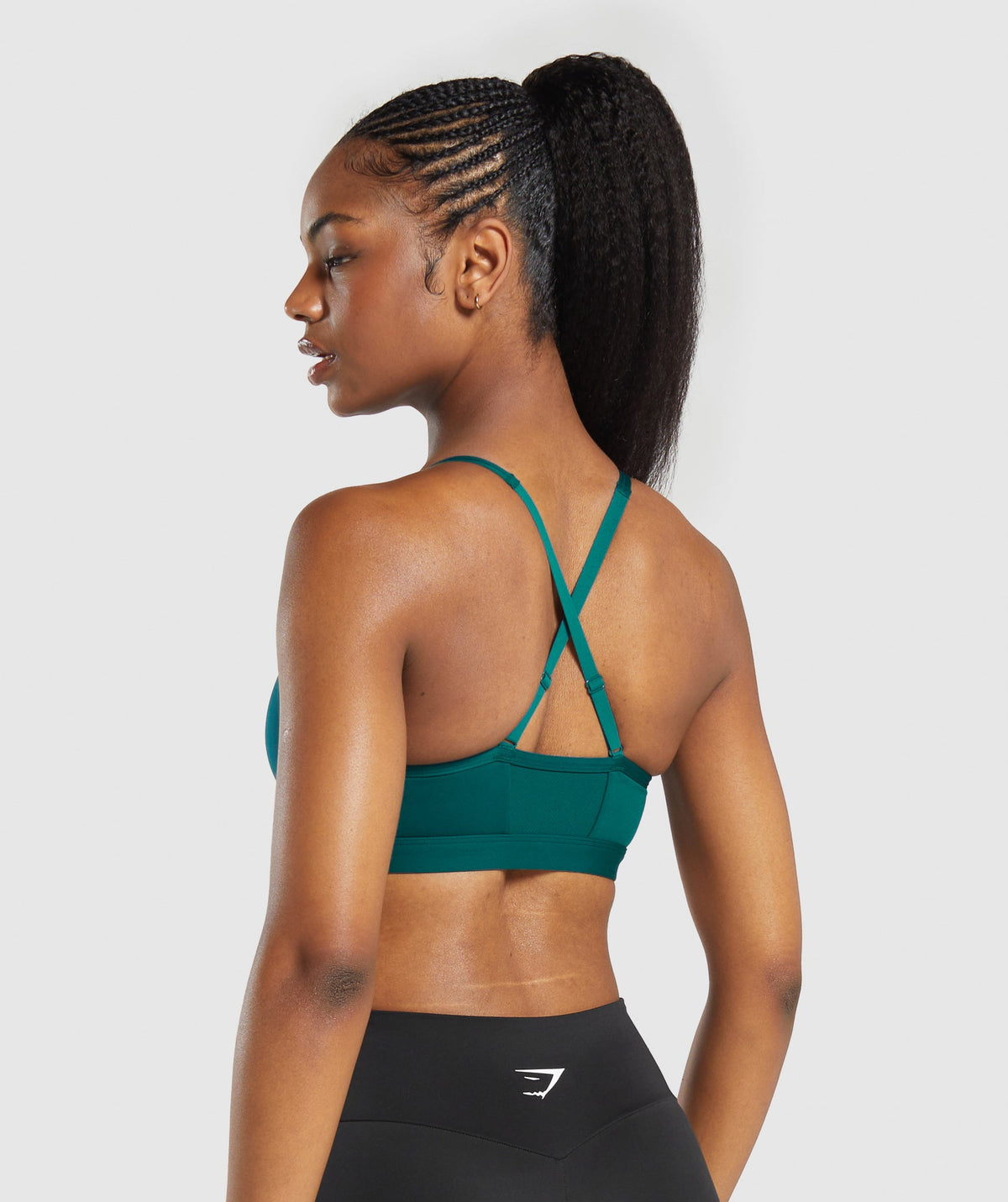 RUCHED SPORTS BRA