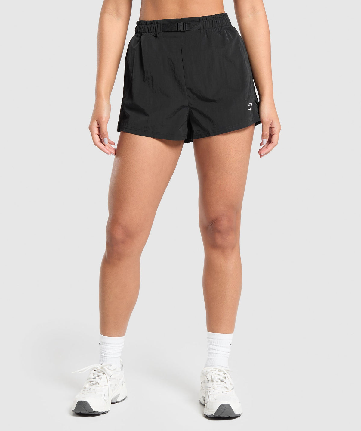 BUCKLE WAISTED SHORTS