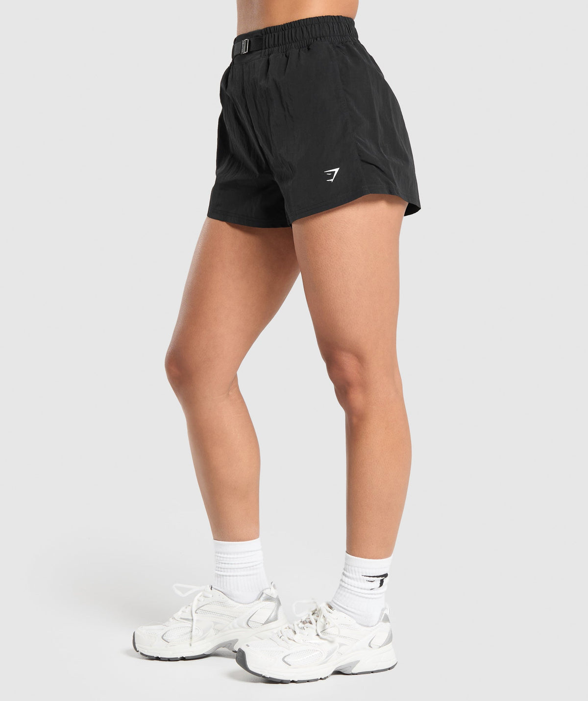 BUCKLE WAISTED SHORTS
