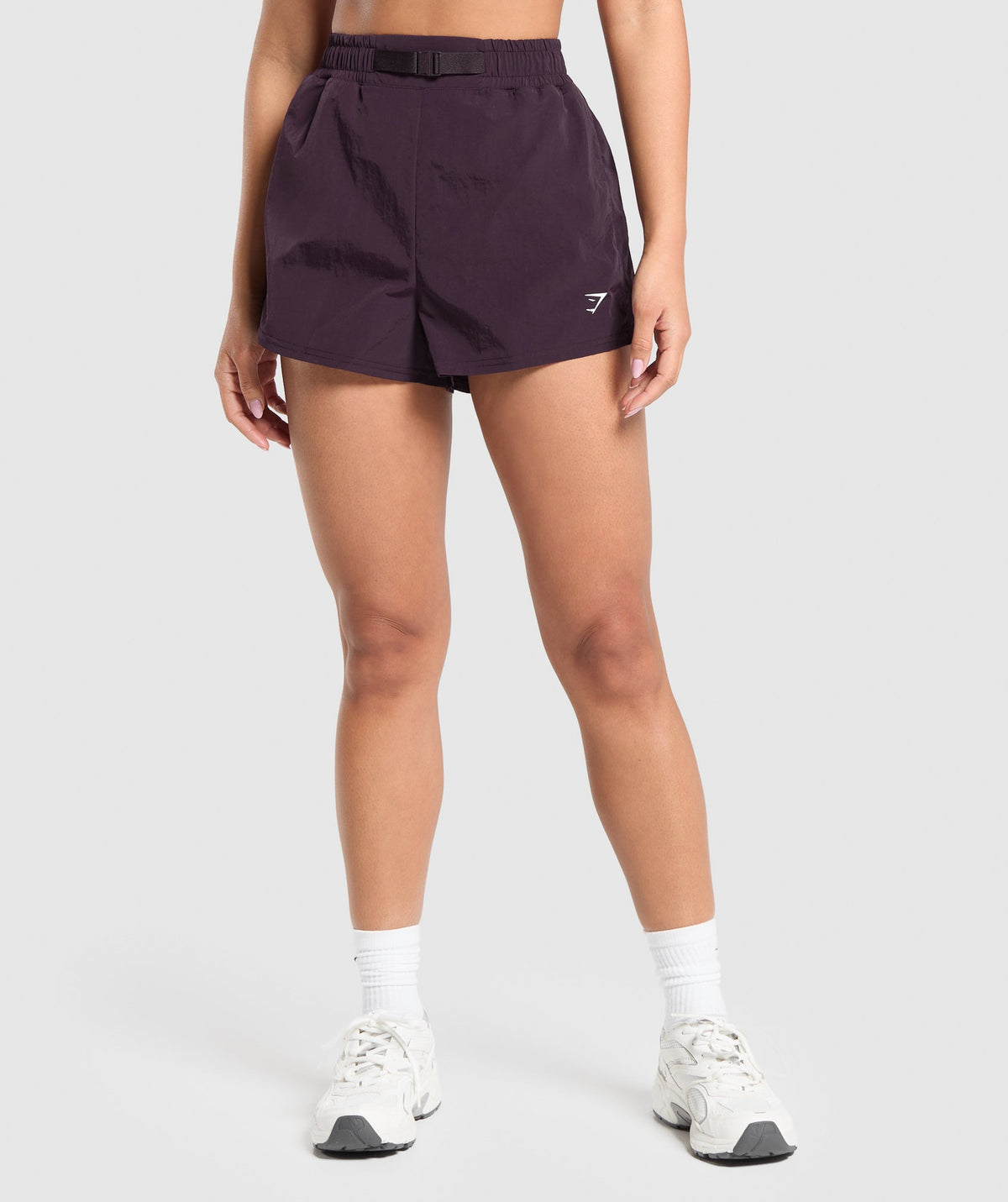 BUCKLE WAISTED SHORTS