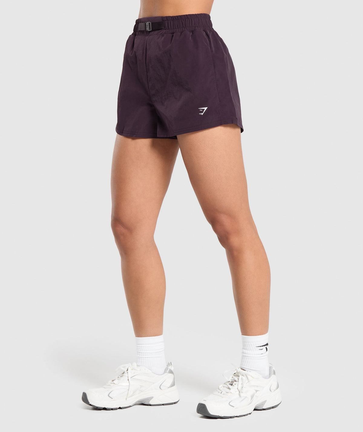 BUCKLE WAISTED SHORTS