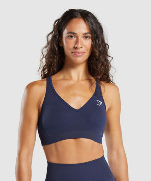 VITAL SEAMLESS V NECK SPORTS BRA