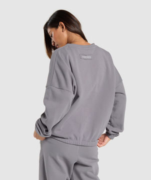 FLEECE OVERSIZED SWEATSHIRT