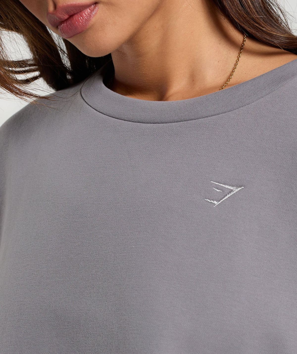 FLEECE OVERSIZED SWEATSHIRT