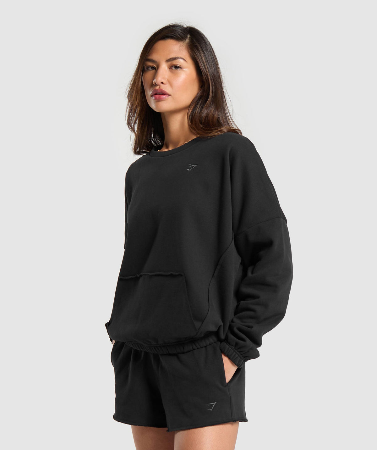 FLEECE OVERSIZED SWEATSHIRT