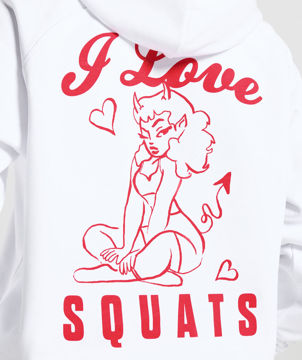 I LOVE SQUATS HOODIE