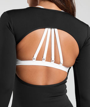 EVERYDAY OPEN BACK LONG SLEEVE TOP