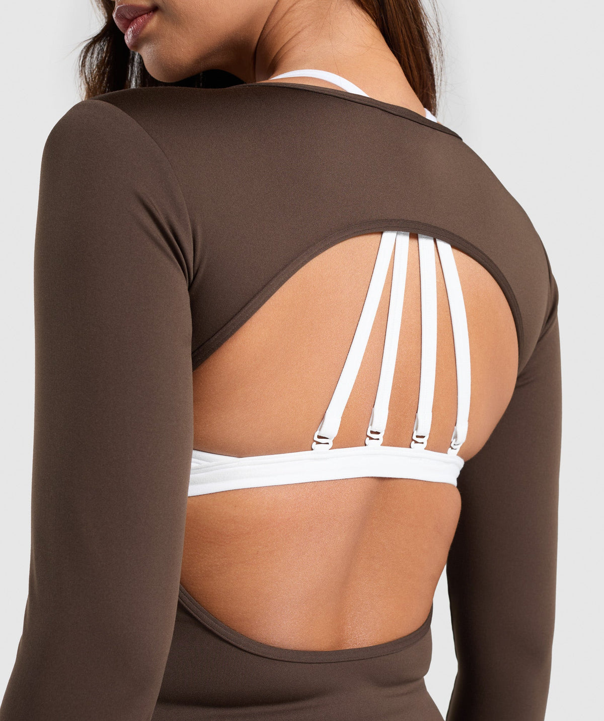 EVERYDAY OPEN BACK LONG SLEEVE TOP