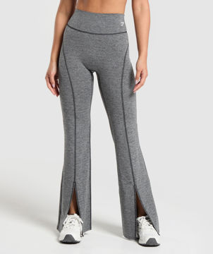 MARL FLARED LEGGINGS
