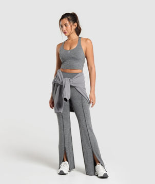 MARL FLARED LEGGINGS