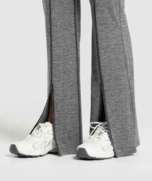 MARL FLARED LEGGINGS