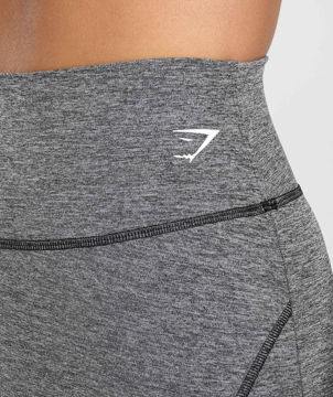 MARL FLARED LEGGINGS